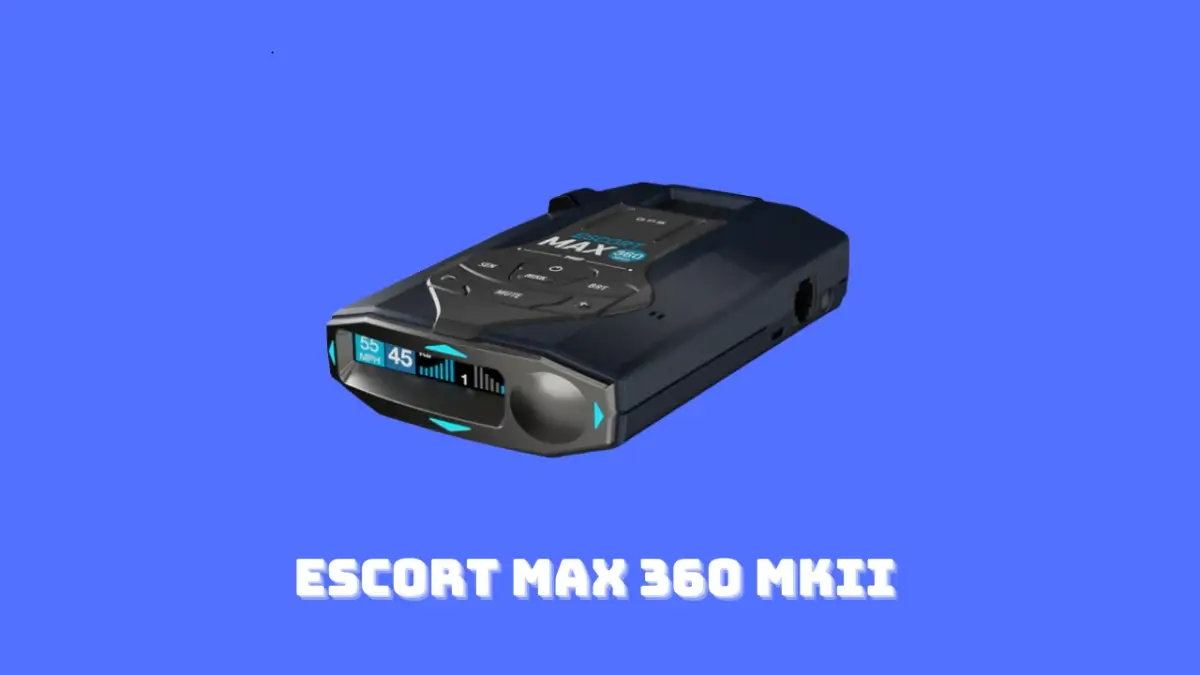 Escort MAX 360 MKII Main